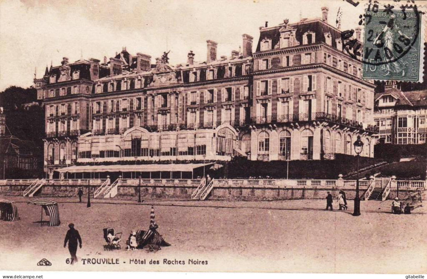 14 - Calvados -  TROUVILLE  - L Hotel Des Roches Noires - Trouville