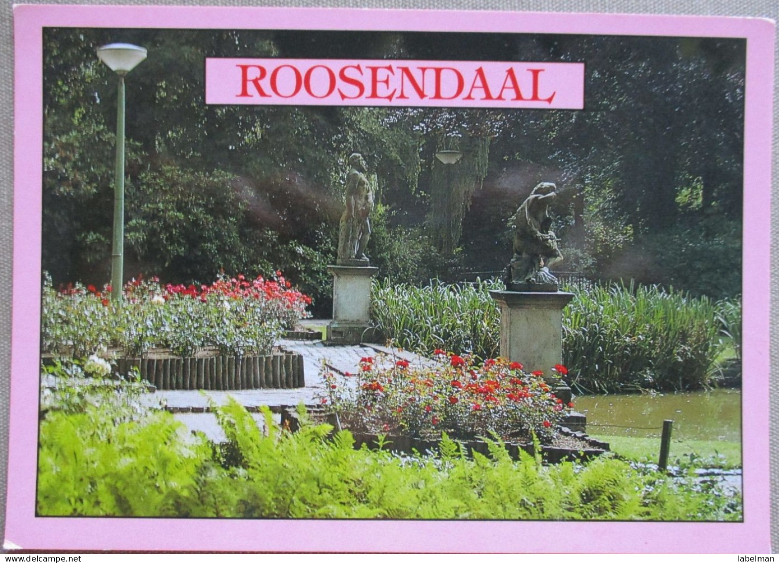 HOLLAND NETHERLAND NOORD BRABANT ROOSENDAAL LOONPARK POSTCARD CARTOLINA ANSICHTSKARTE CARTE POSTALE POSTKARTE CARD KARTE - Roosendaal