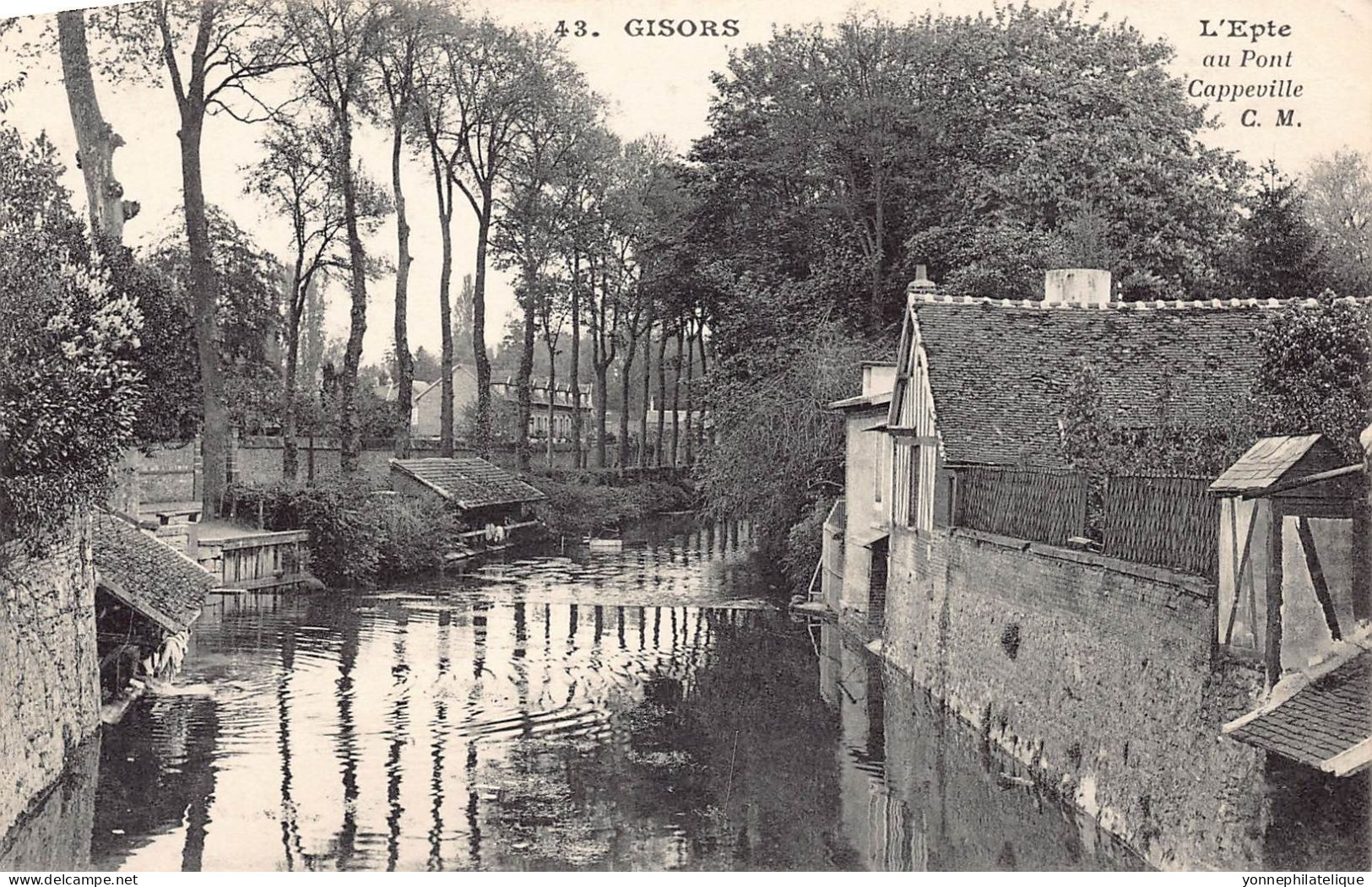 27 - EURE - Canton de GISORS - LOT de 18 CPA - LOT 27-53G