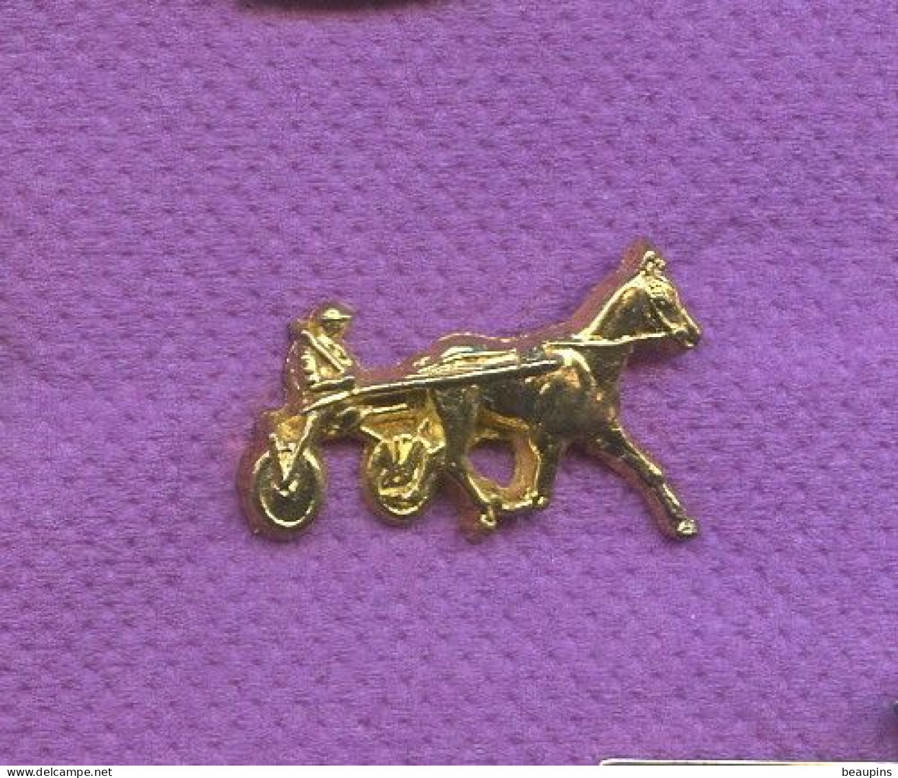 Rare Pins Cheval Trot Course Hippique L384 - Other & Unclassified