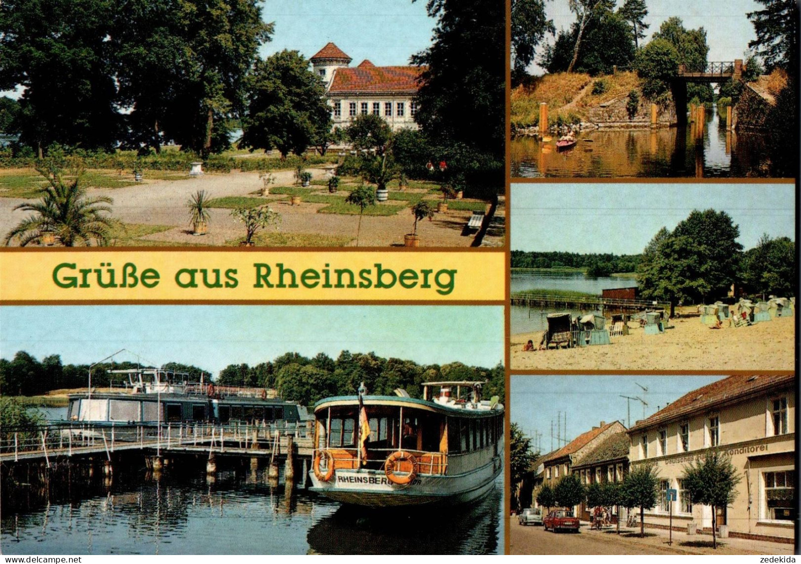 H1272 - TOP Rheinsberg - Bild Und Heimat Reichenbach Qualitätskarte - Rheinsberg