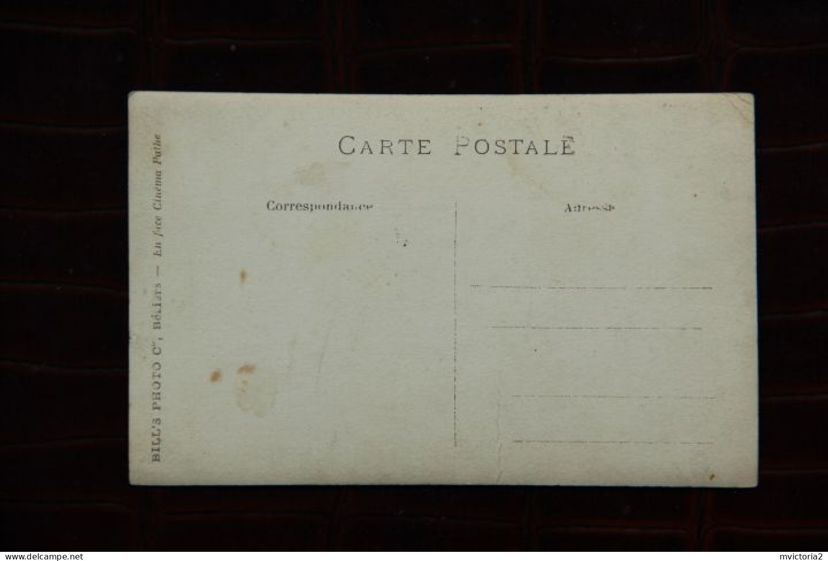 34 - BEZIERS : Carte Photo D'un Homme ( BILL'S Photo ) - Beziers