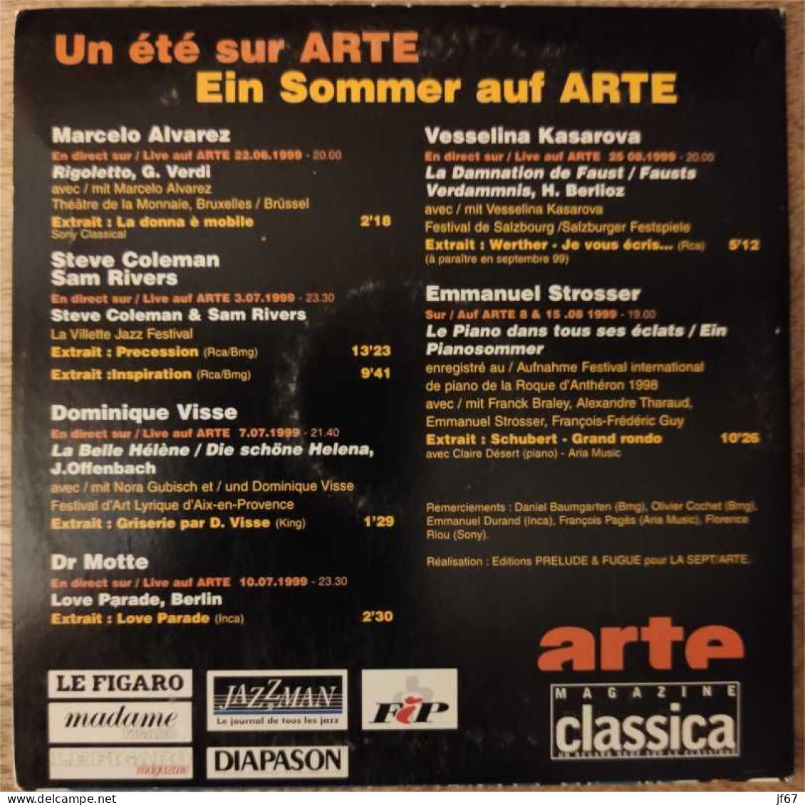 Un été Sur Arte (CD) - Altri & Non Classificati