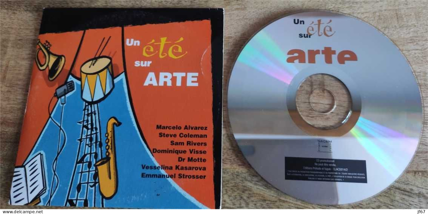 Un été Sur Arte (CD) - Sonstige & Ohne Zuordnung