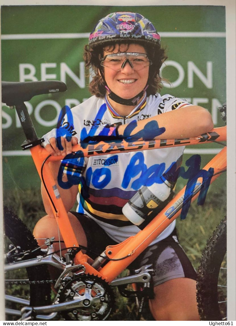 MTB Giovanna Bonazzi Autografo - Cyclisme