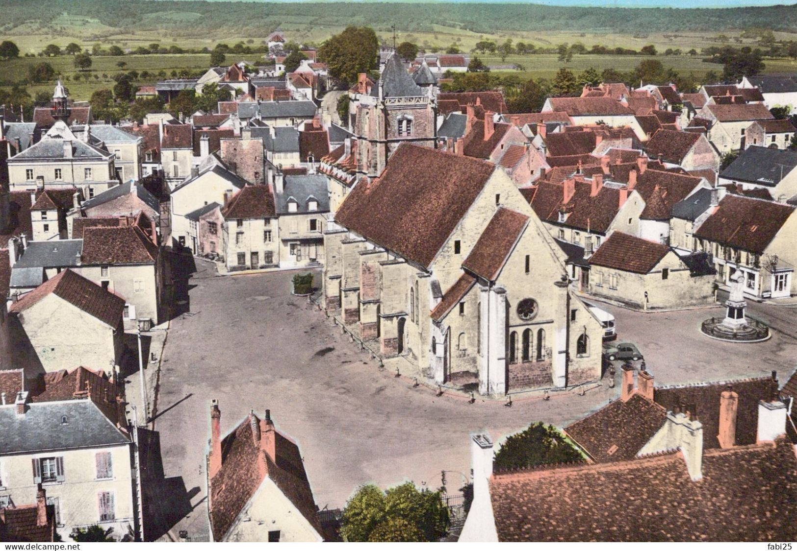 EN AVION AU DESSUS DE TANNAY L EGLISE - Tannay