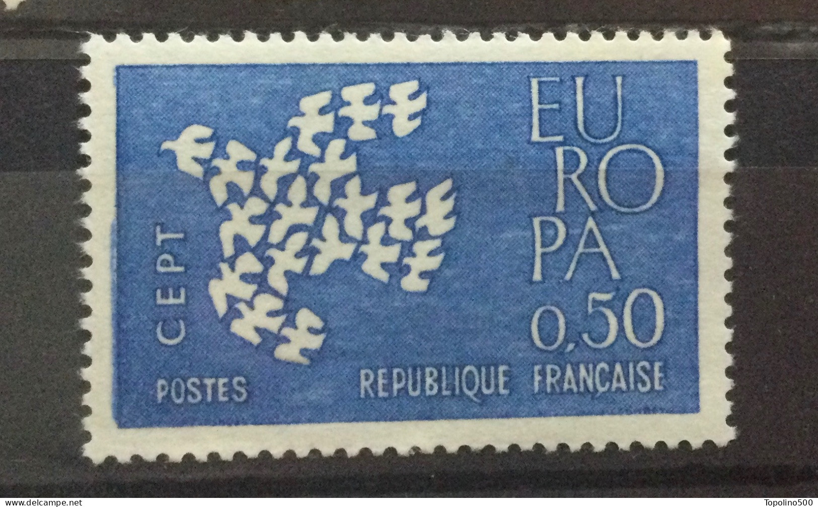 Num.1309 (0,25Fr) Et 1310 (0,50Fr) - Europa - Lot De 5 ( 4 Neufs Dont 2 Oblitérés) - Ongebruikt