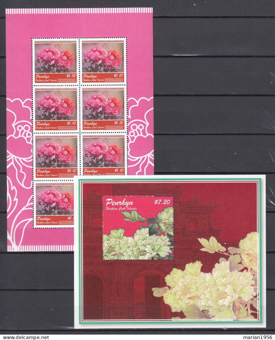 Penrhyn - Fleurs -PEONIES - MNH - Sonstige & Ohne Zuordnung