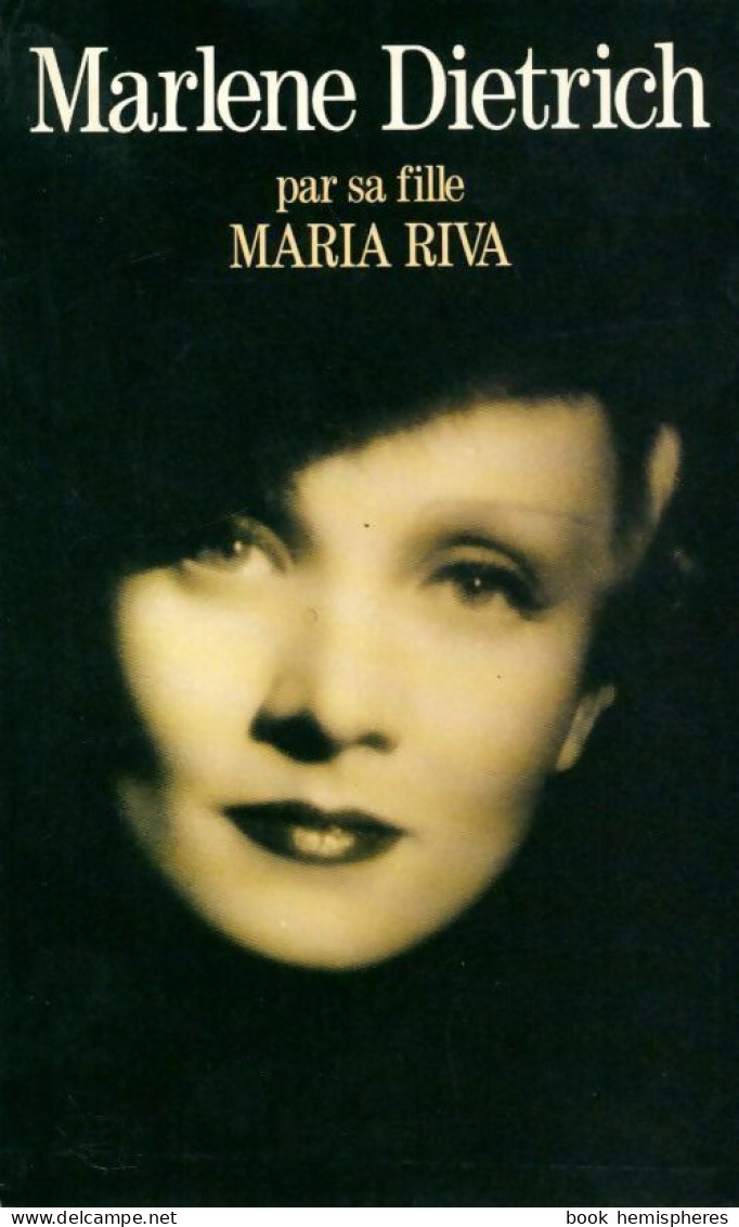 Marlène Dietrich Par Sa Fille (1993) De Maria Riva - Film/Televisie