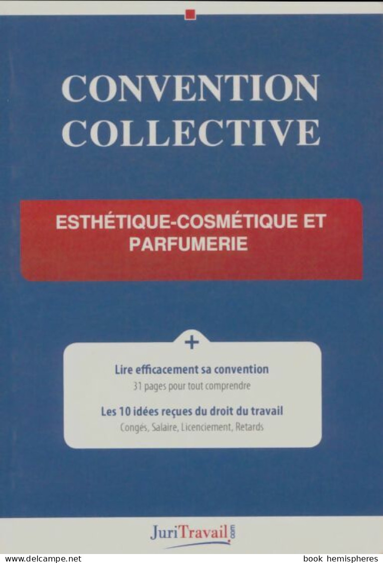 Convention Collective Esthétique-cosmétique Et Parfumerie (2010) De Collectif - Diritto