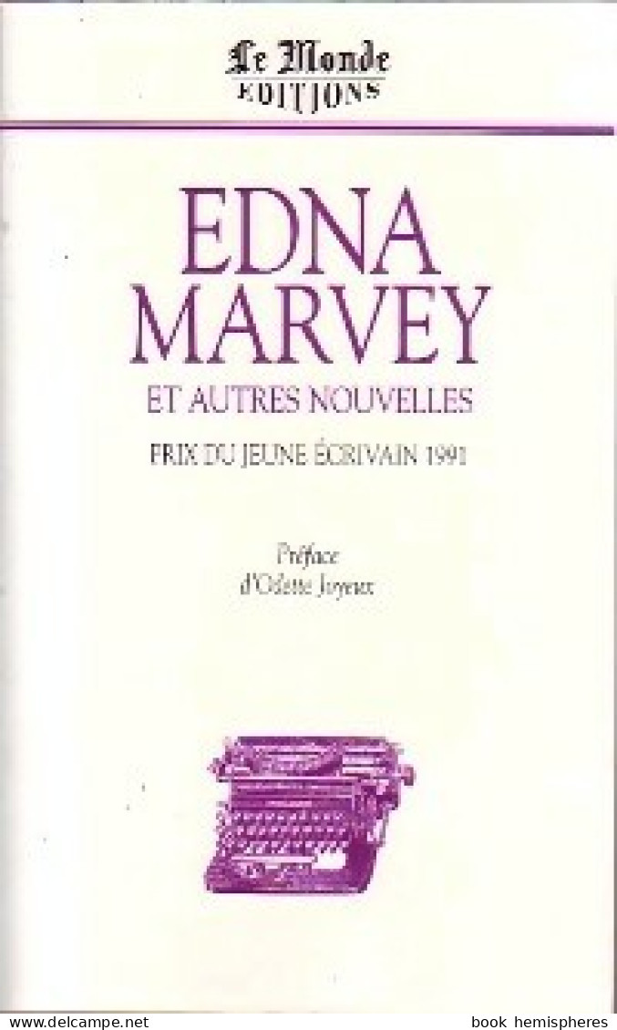 Edna Marvey Et Autres Nouvelles (1991) De Collectif - Natur