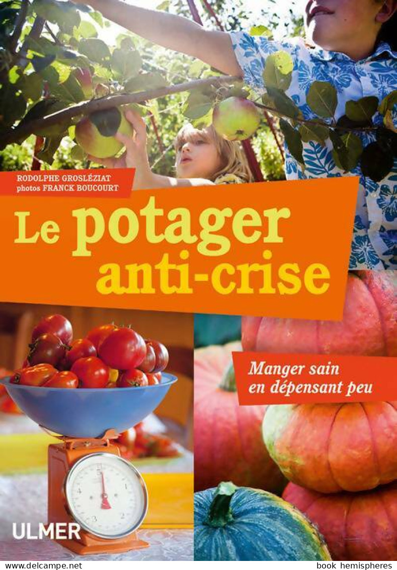 Le Potager Anti-crise. Manger Sain En Dépensant Peu (2010) De Rodolphe Grosleziat - Jardinería