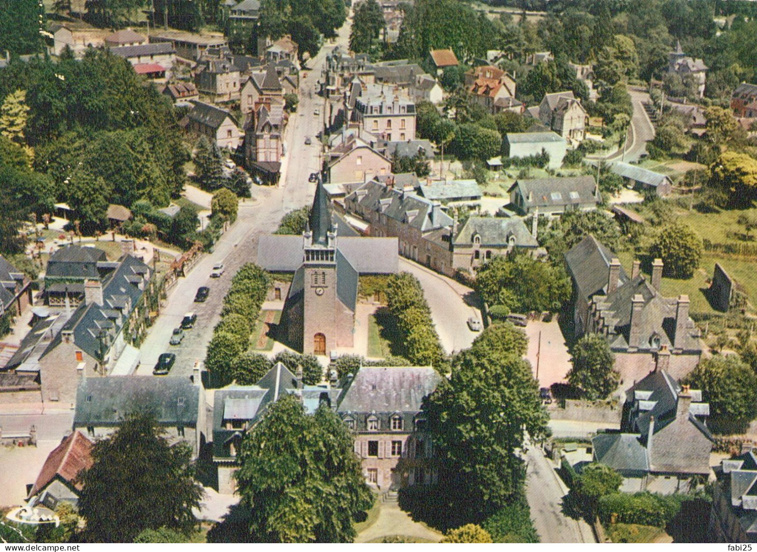 TESSE LA MADELEINE VUE AERIENNE LE CENTRE - Other & Unclassified