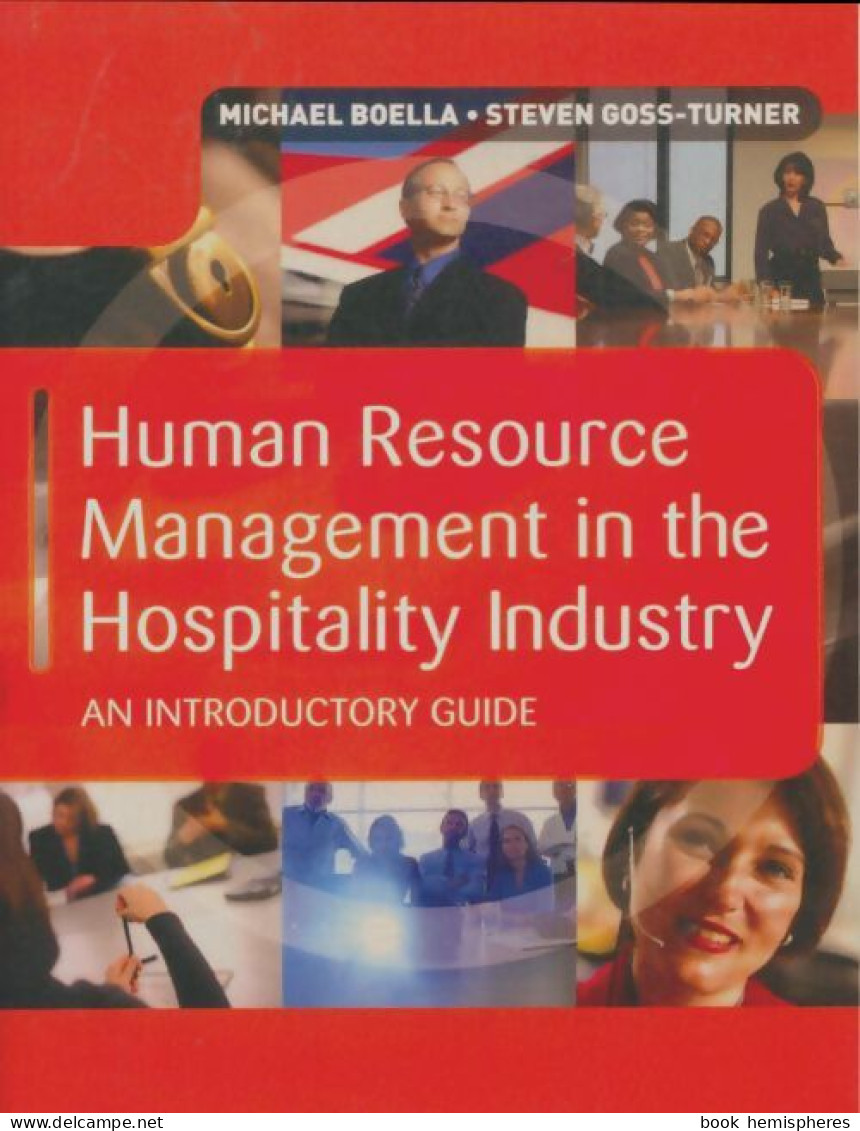 Human Resource Management In The Hospitality Industry (2012) De Michael Boella - Economie
