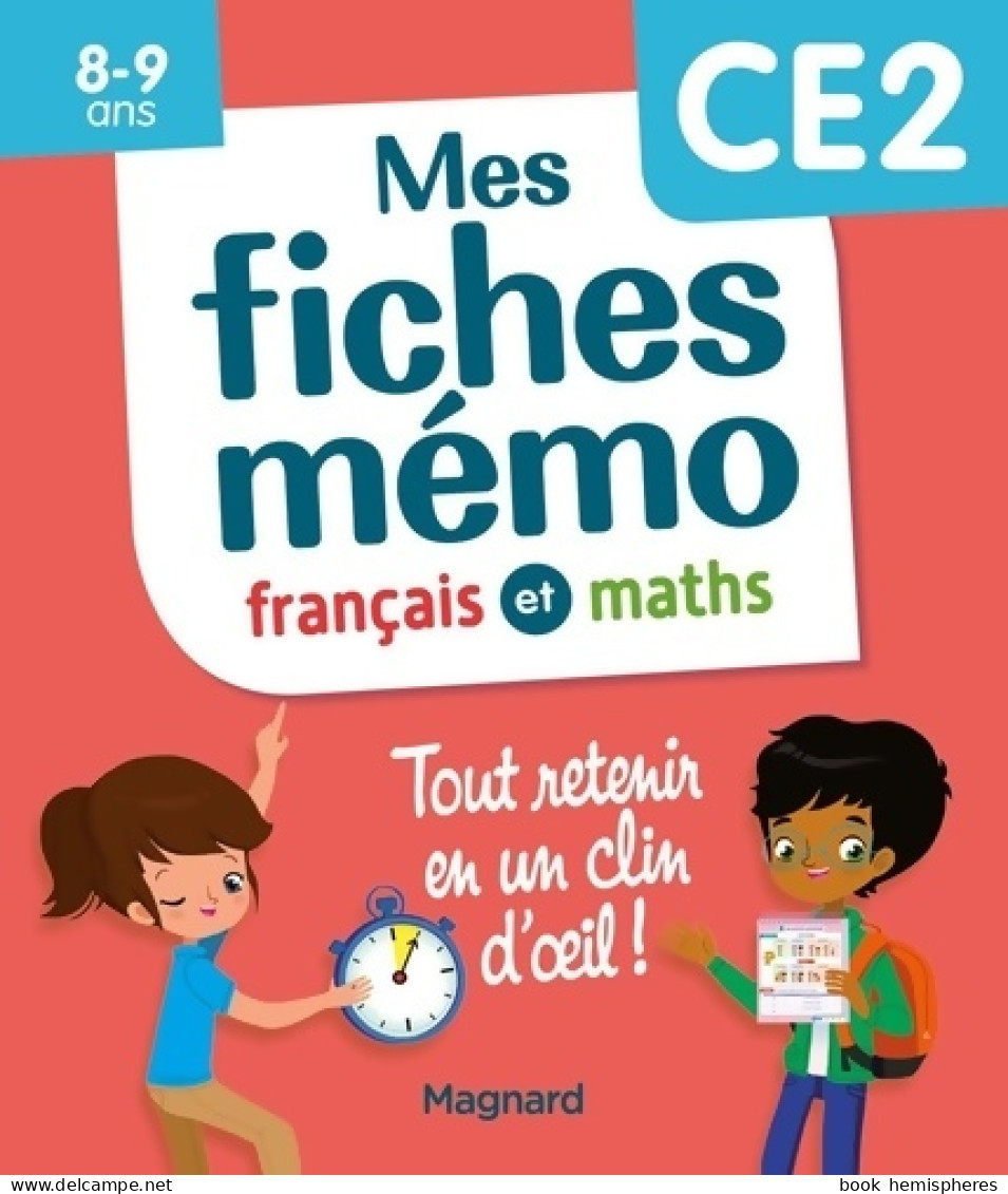 Mes Fiches Mémo CE2 (2020) De Morgane Céard - 6-12 Ans