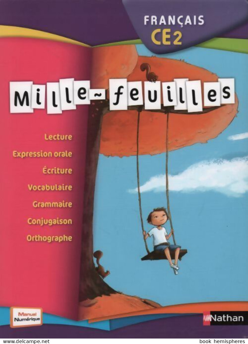 Mille-feuilles Français CE2 (2011) De Christian Demongin - 6-12 Ans