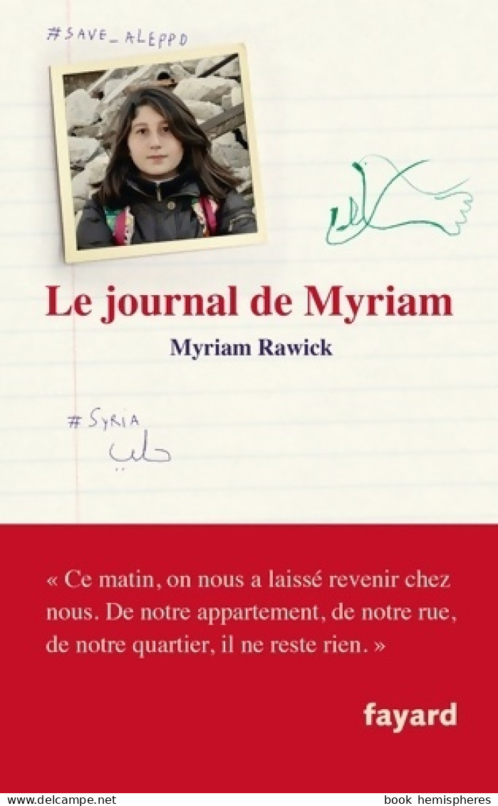 Le Journal De Myriam (2017) De Philippe Lobjois - Politique