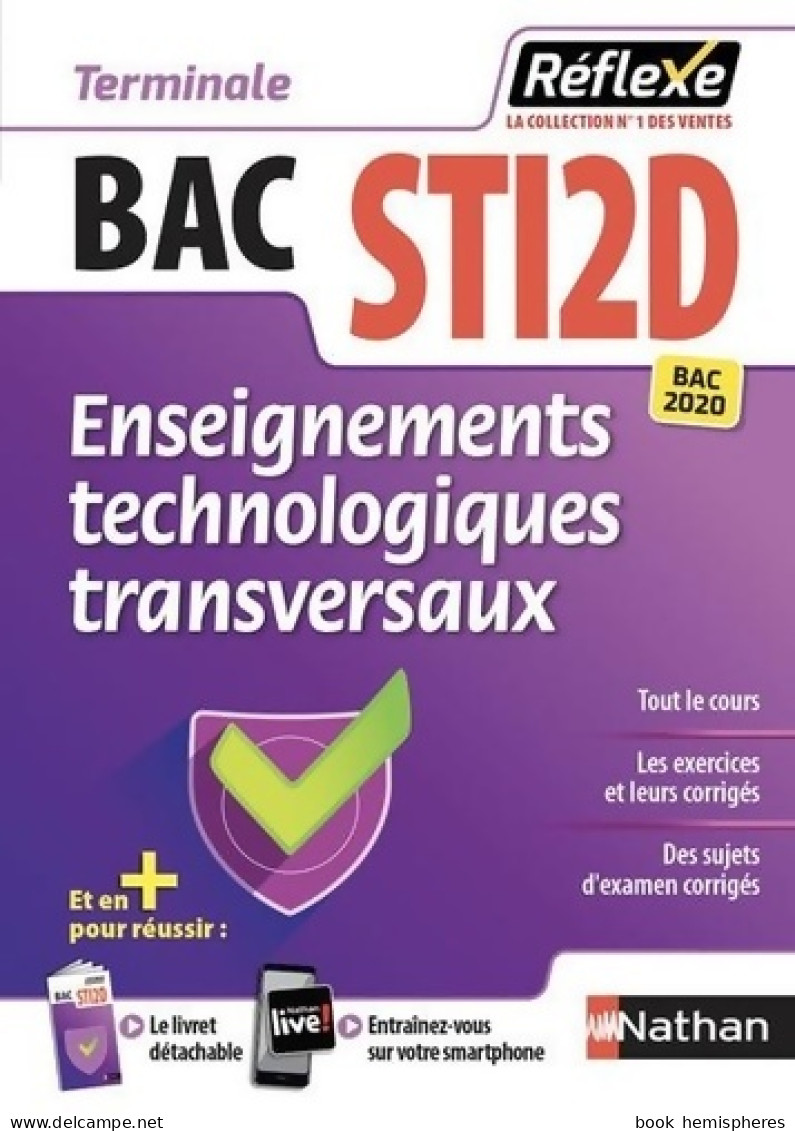 Enseignements Technologiques Transversaux Terminale STI2D (2019) De Gwenola Launay - 12-18 Jaar