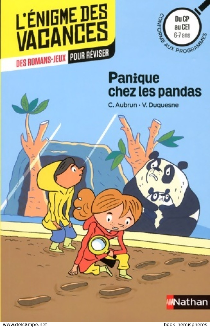 L'énigme Des Vacances - Panique Chez Les Pandas - Un Roman-jeu Pour Réviser Les Principales Notions Du  - Non Classés