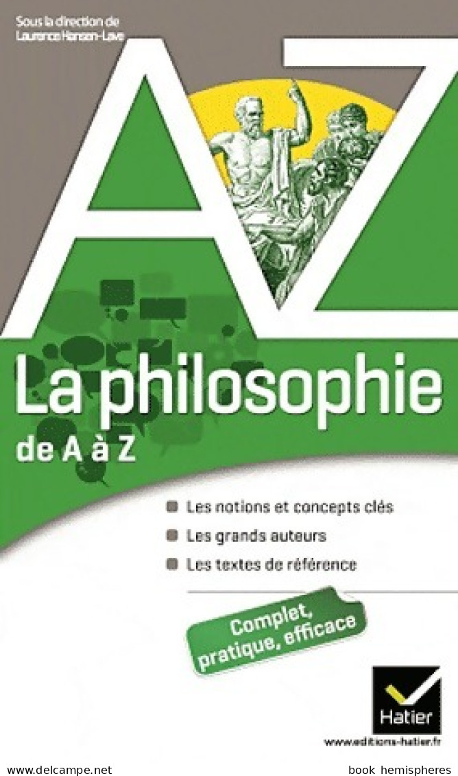 La Philosophie De A à Z (2012) De Collectif - Psicología/Filosofía