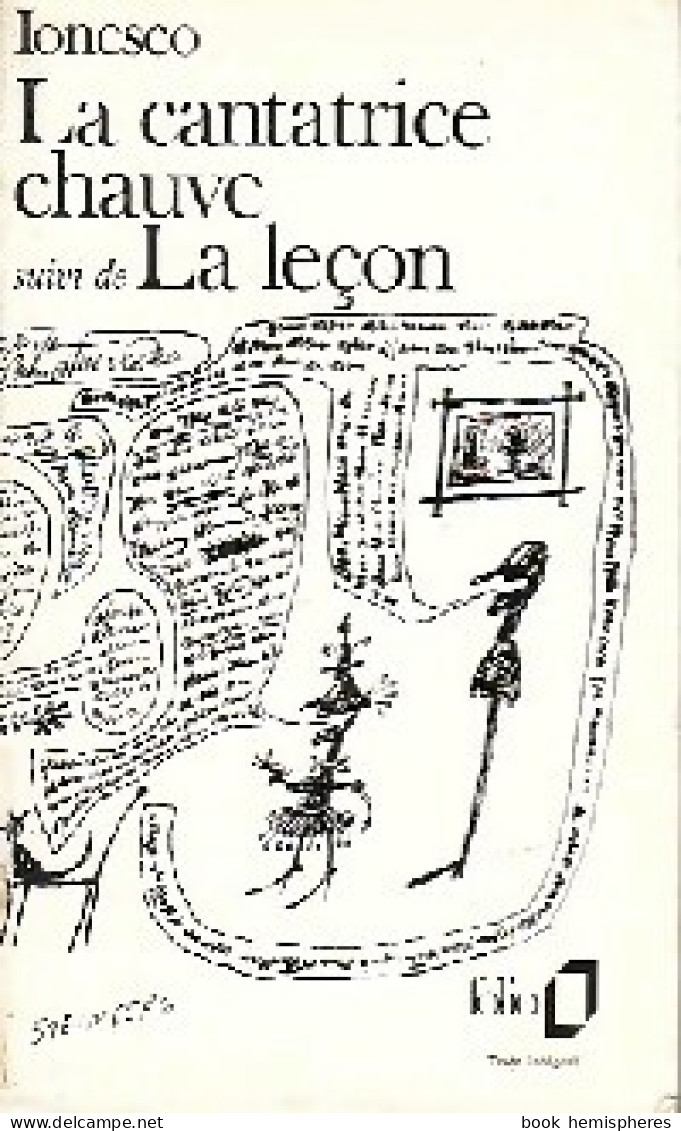 La Cantatrice Chauve / La Leçon (1990) De Eugène Ionesco - Andere & Zonder Classificatie