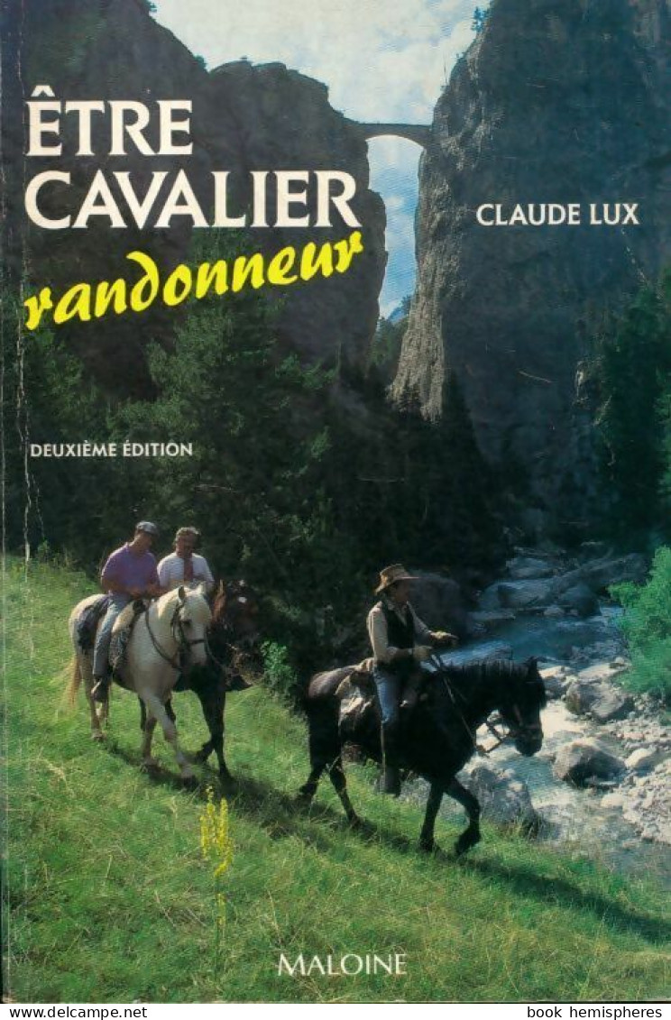 Être Cavalier Randonneur (1990) De Claude Lux - Tiere