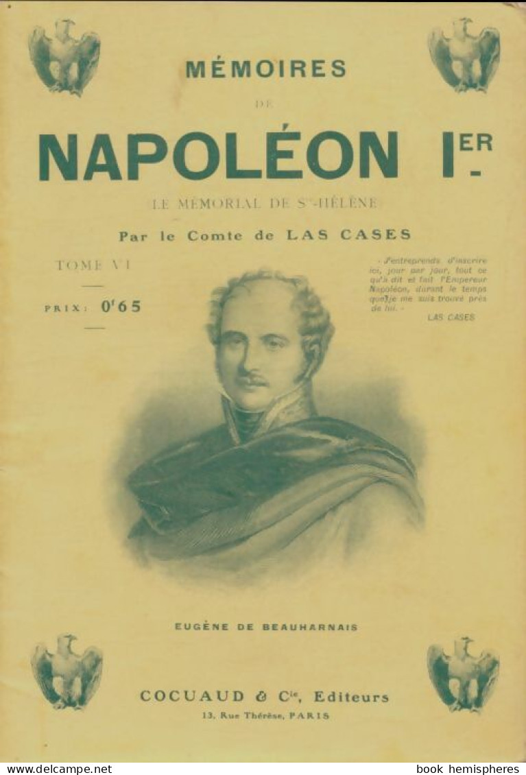 Mémoires De Napoléon 1er Tome Vi (0) De Comte Las Cases - Histoire