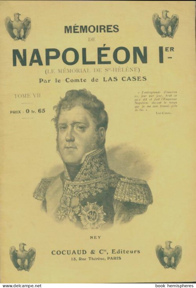 Mémoires De Napoléon 1er Tome VII (0) De Comte Las Cases - Historia