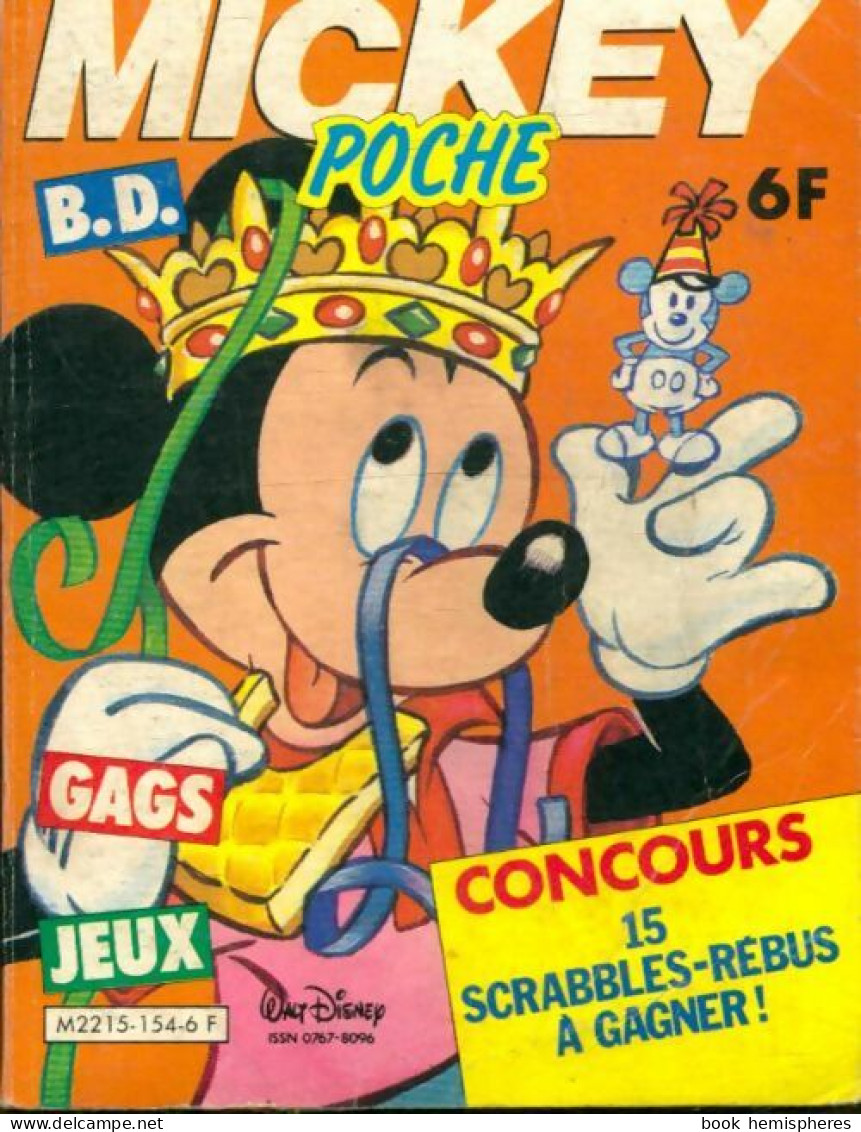 Mickey Poche N°154 (1987) De Collectif - Otras Revistas