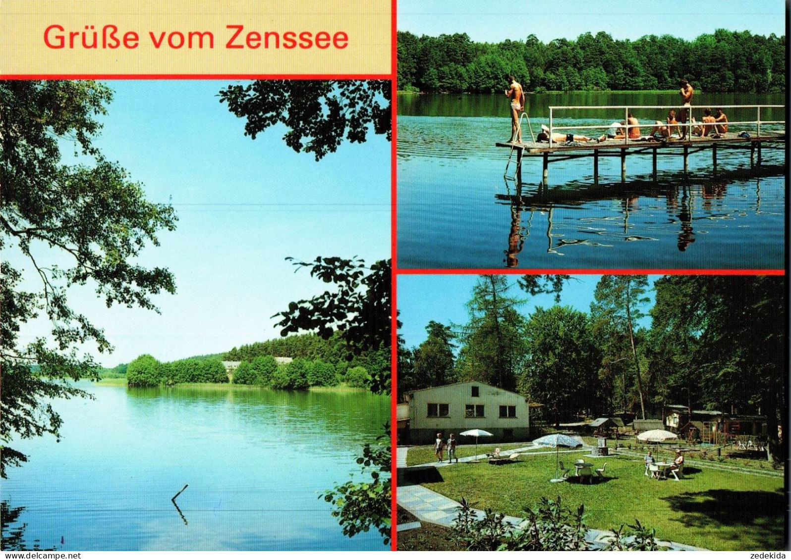 H1282 - TOP Lychen Zenssee - Bild Und Heimat Reichenbach Qualitätskarte - Lychen
