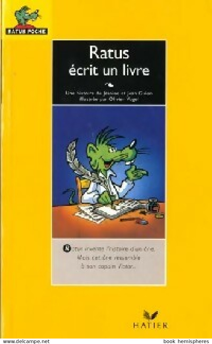 Ratus écrit Un Livre (1999) De Jean Guion - Autres & Non Classés