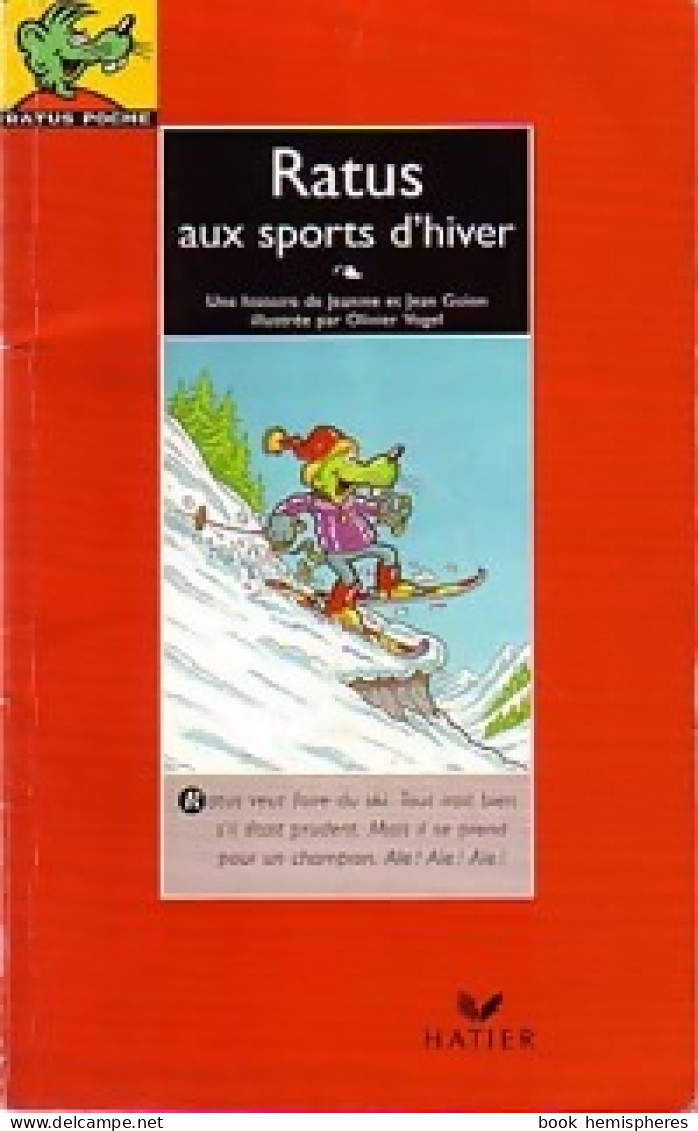 Ratus Aux Sports D'hiver (1996) De Jean Guion - Autres & Non Classés