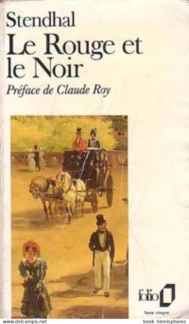 Le Rouge Et Le Noir (1989) De Stendhal - Klassieke Auteurs