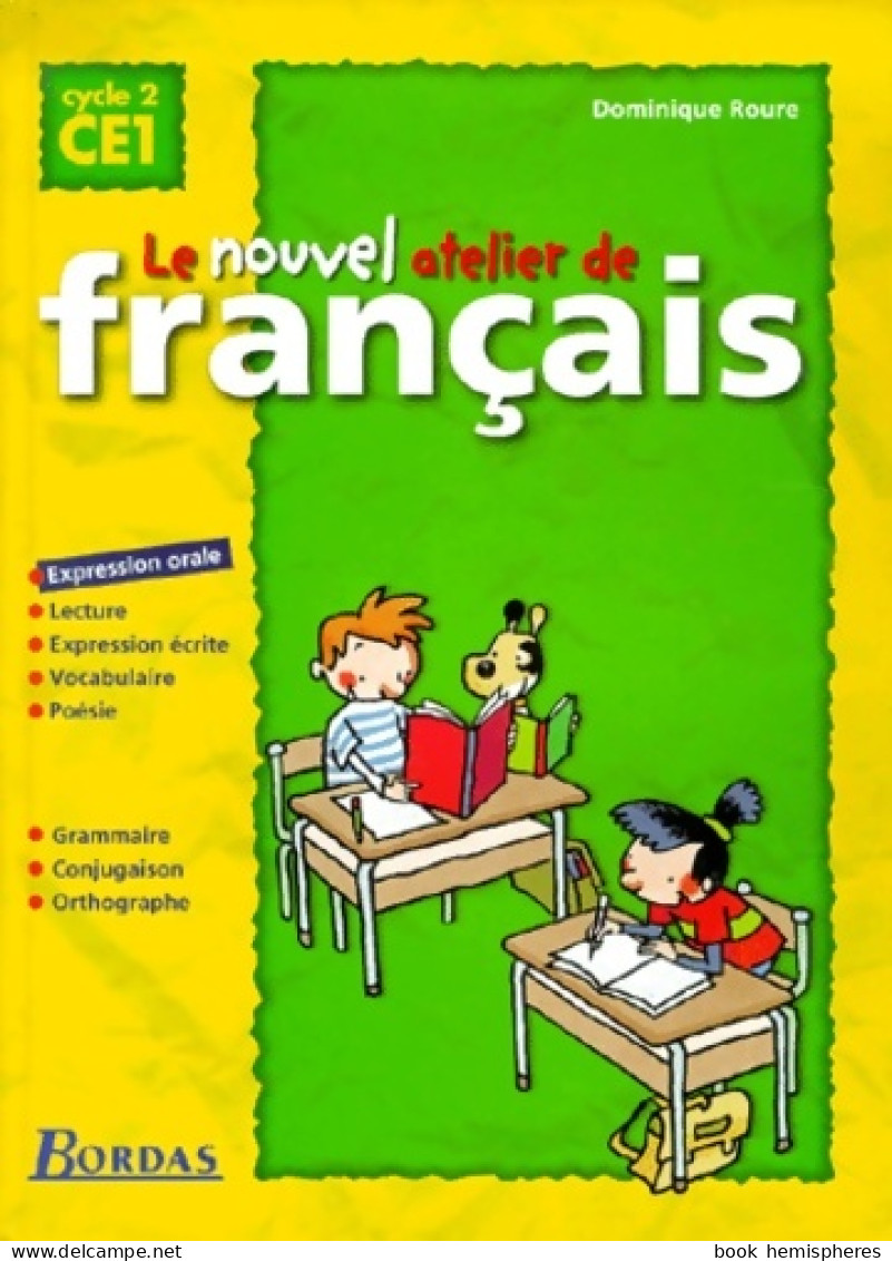 Le Nouvel Atelier De Français CE1 : Manuel De L'élève (2001) De Collectif - 6-12 Jaar