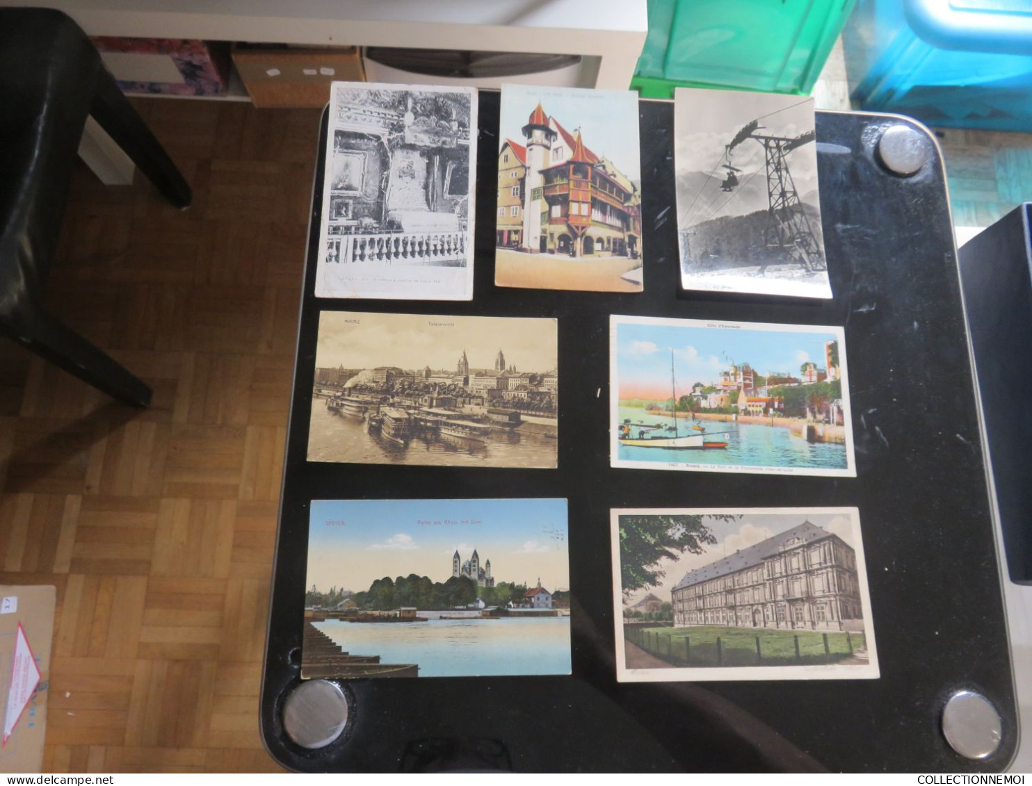 lot d'environ 90 cartes postales,,, tous les etats possible