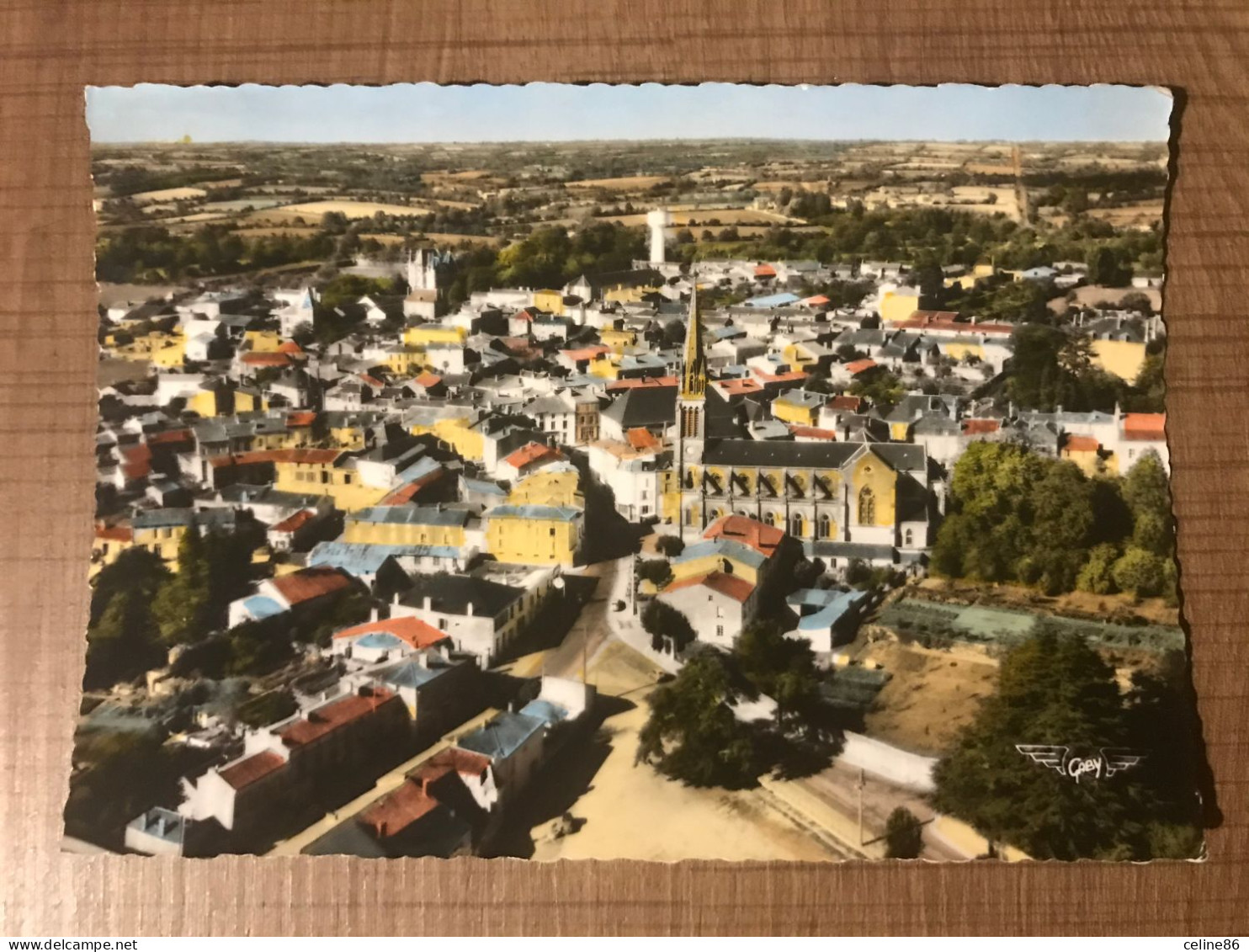  LA CHATAIGNERAIE Route De Fontenay Et Vue Générale  - La Chataigneraie