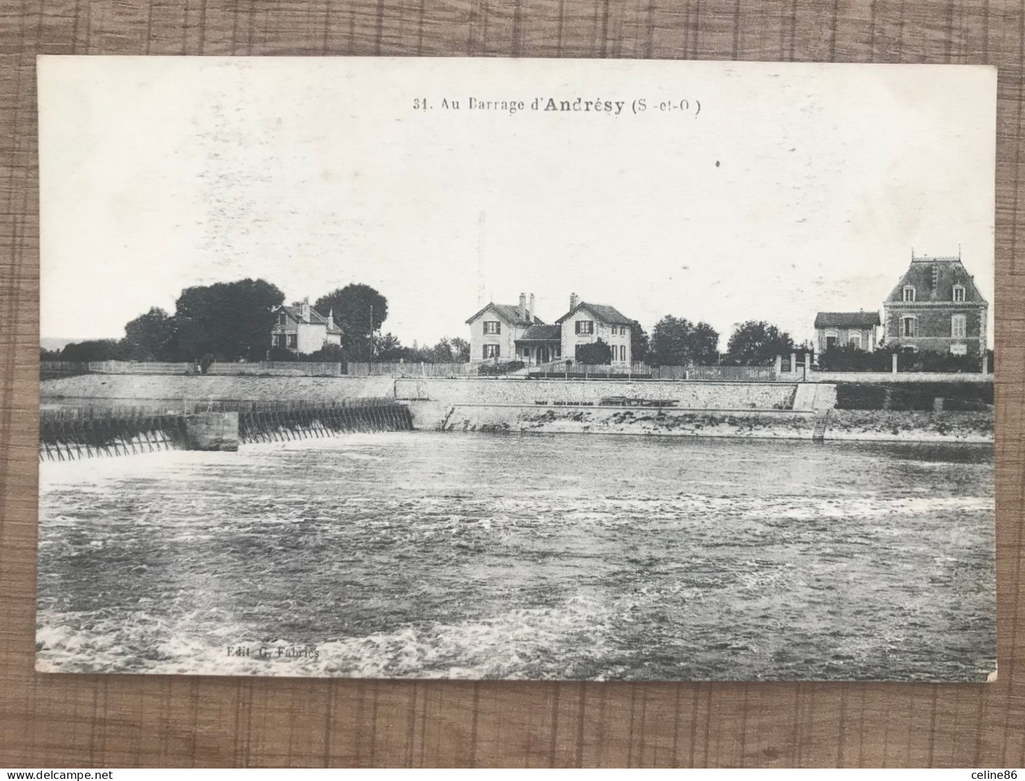  Au Barrage D'Andrésy  - Andresy