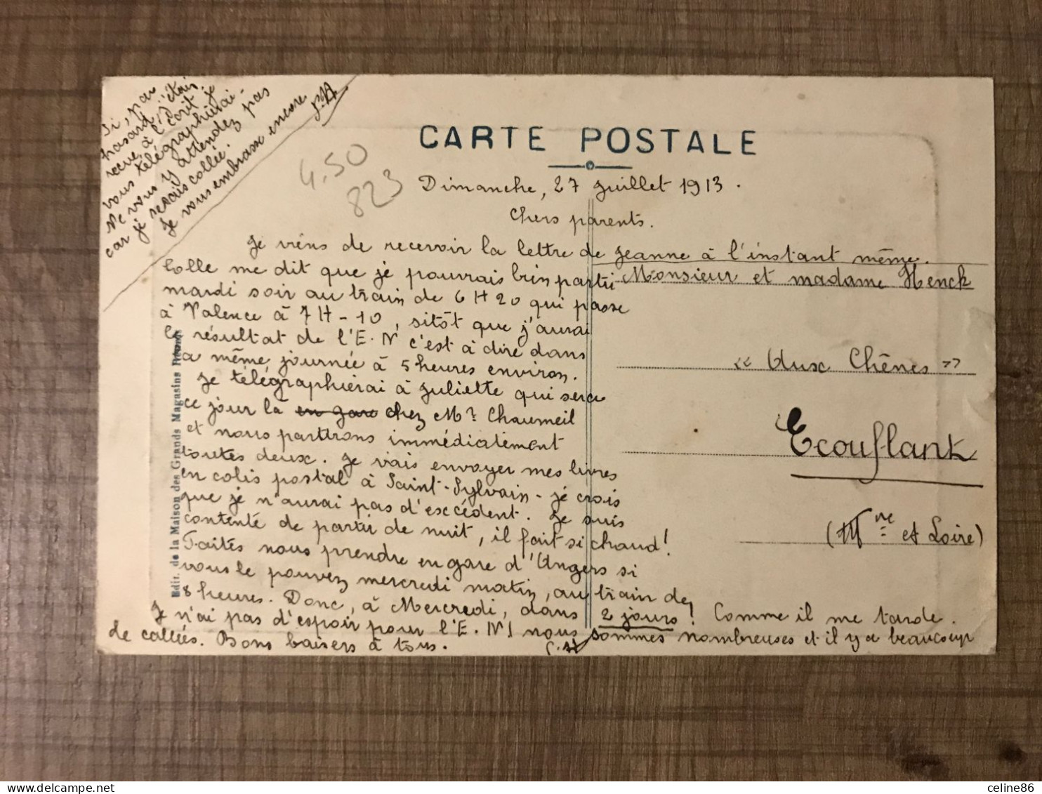 Castelsarrasin Collège De Garçons Et Rue De La Révolution - Castelsarrasin
