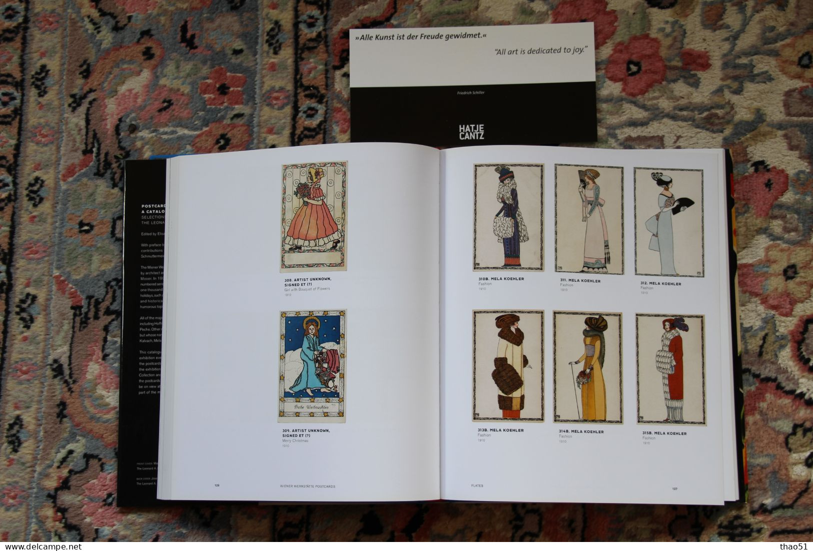 Superbe Livre Postcards Of The Wiener Werkstätte Neue Galerie New York - Livres Sur Les Collections