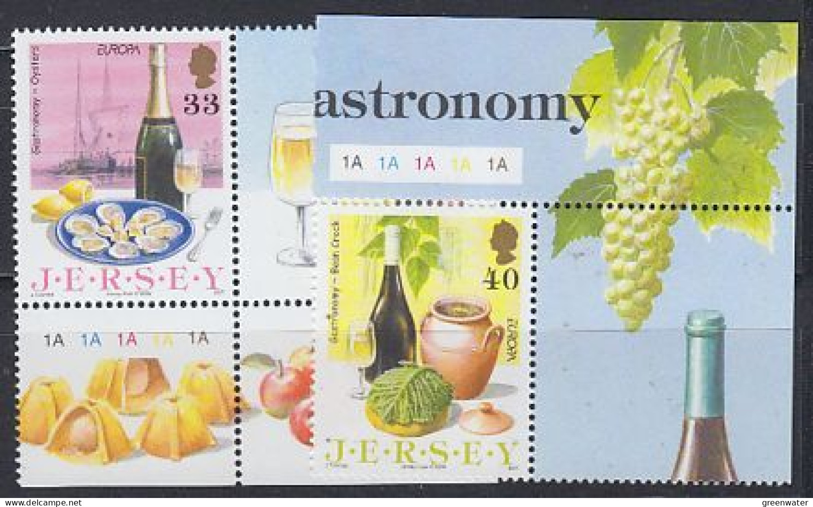 Europa Cept 2005 Jersey 2v (corners) ** Mnh (59551B) ROCK BOTTOM - 2005