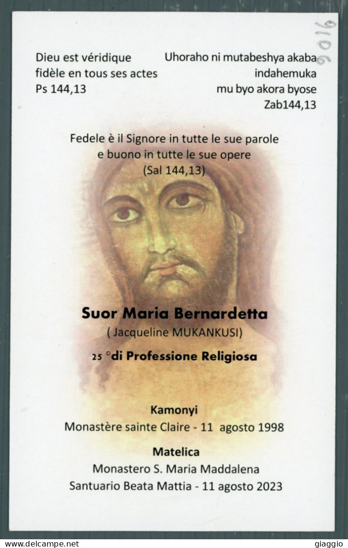 °°° Santino N. 9106 - Professione Religiosa °°° - Religion & Esotericism