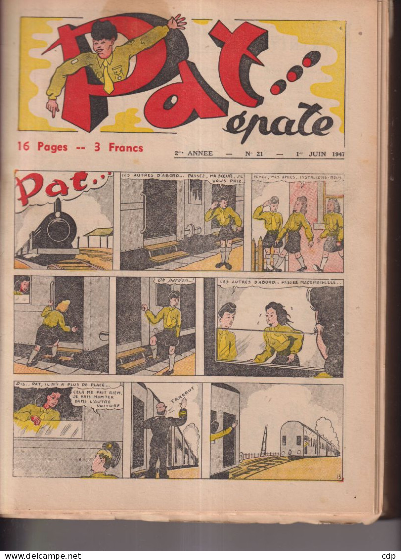 Reliure PAT Magazines  N°21  1947 - Autre Magazines