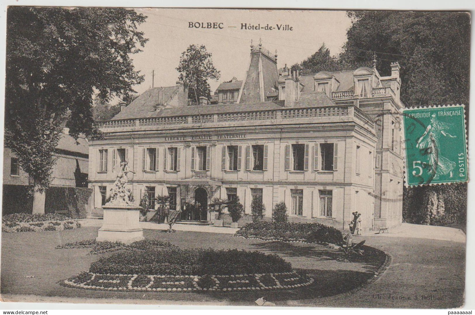 BOLBEC  HOTEL DE VILLE - Bolbec