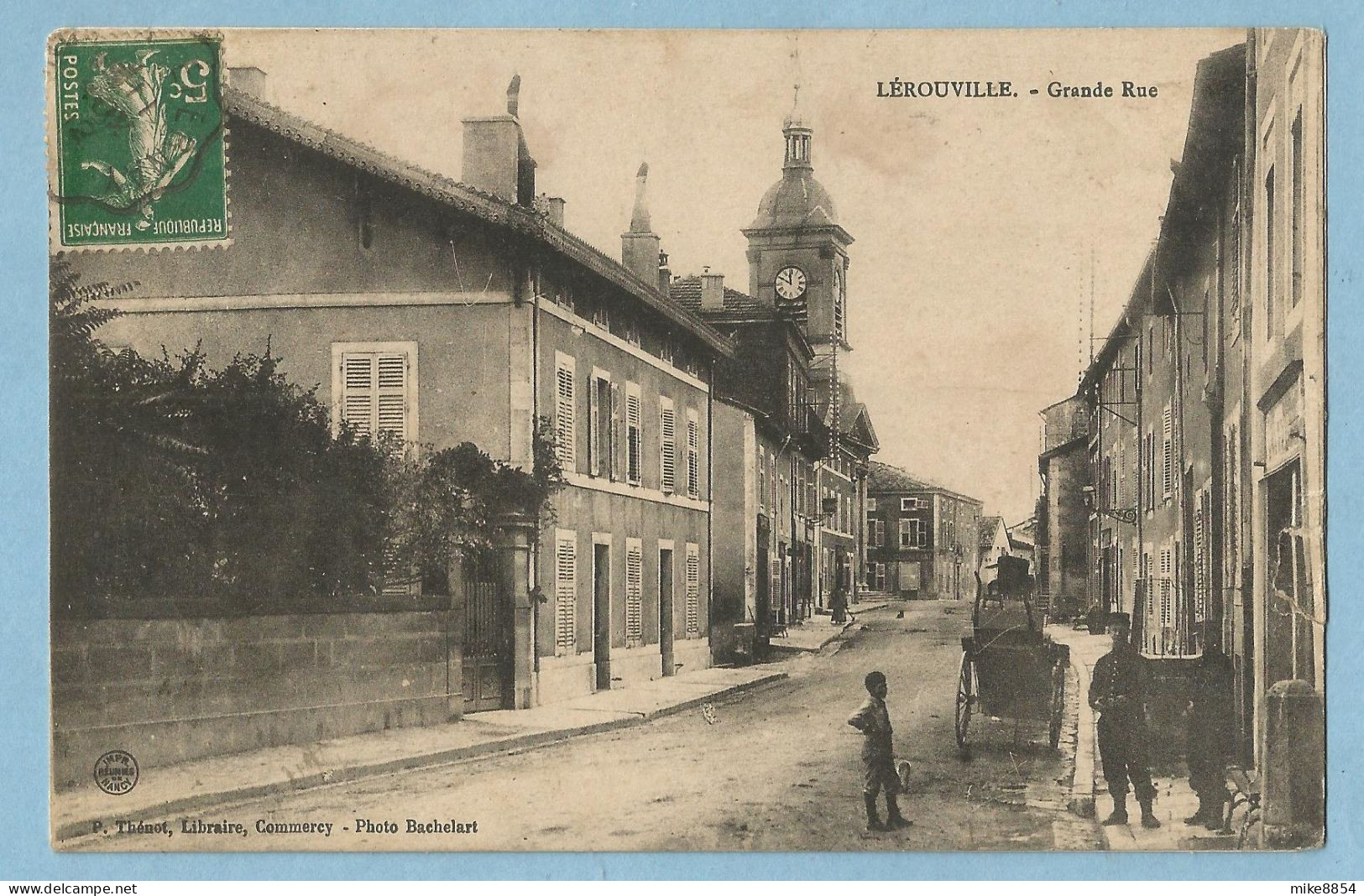 0799 CPA   LEROUVILLE (MEUSE)  Grande Rue   +++++++++++ - Lerouville