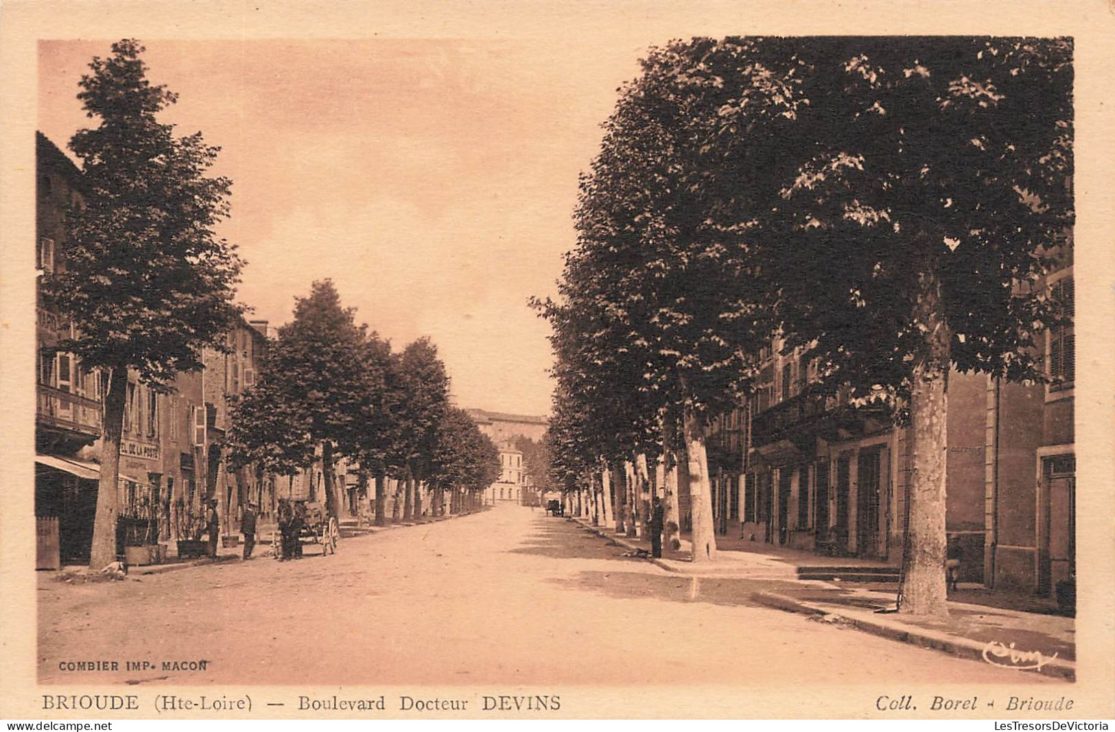 FRANCE - Brioude - Boulevard Docteur Devins - Carte Postale Ancienne - Brioude