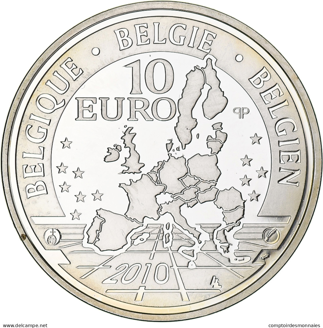 Belgique, 10 Euro, Royal Museum For Central Africa - Tervuren, BE, 2010 - België