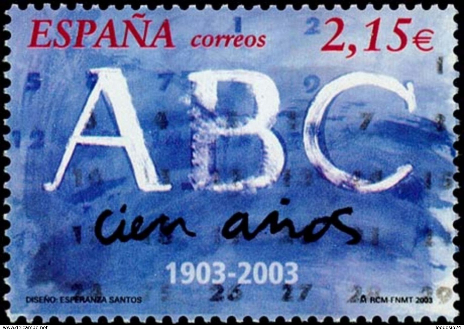 España 2003    EDIFIL 3963 ** Diario ABC - Neufs