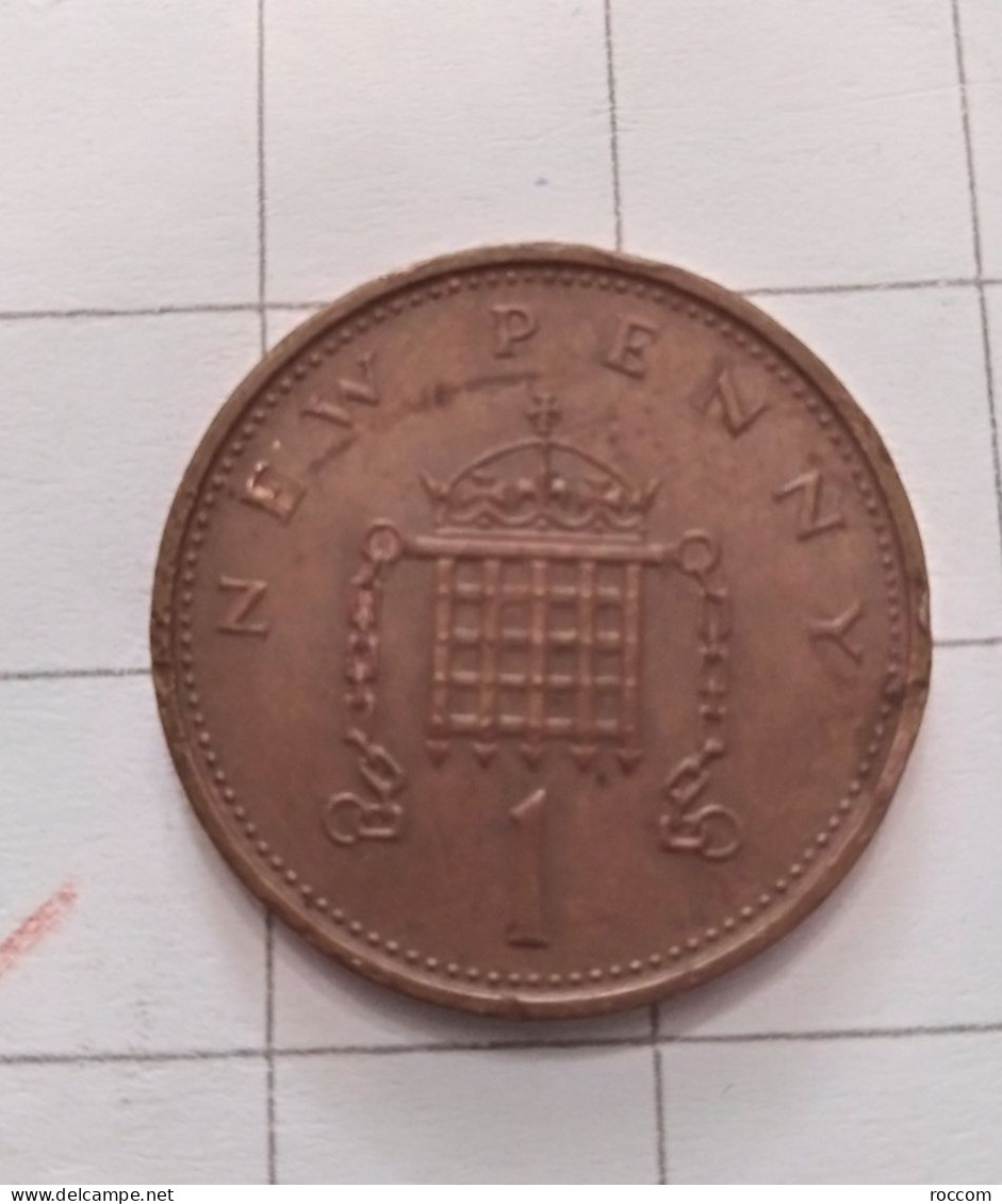 1 New Penny Elisabetta II 1980 - Autres – Europe