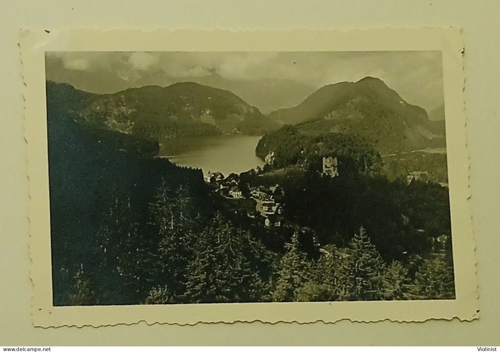 Germany-Castle Hohenschwangau And Allgau Alps, Bavaria-1939. - Orte