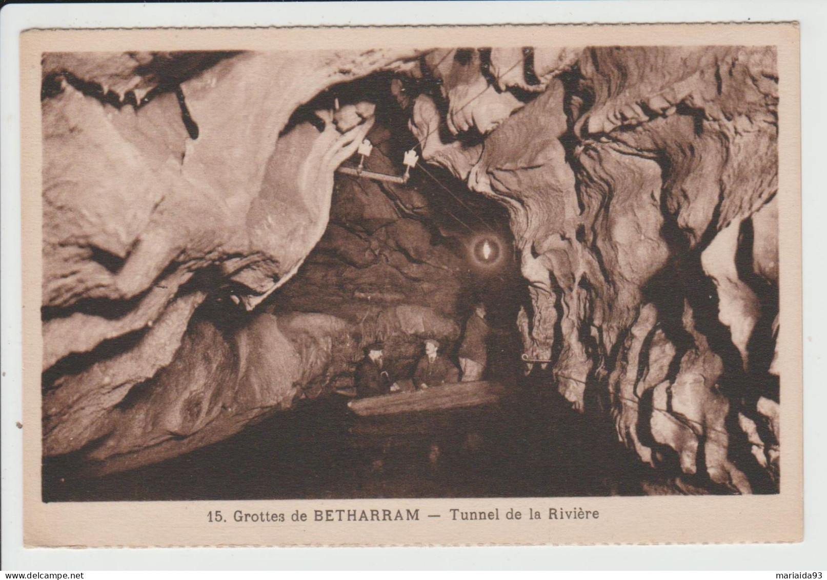 BETHARRAM - PYRENEES ATLANTIQUES - LES GROTTES - TUNNEL DE LA RIVIERE - Otros & Sin Clasificación